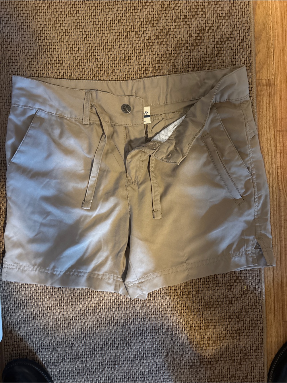 Magellan Outdoors Men's Tan Flat Front Shorts